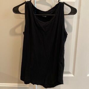 Madewell Black Muscle Tank Top Small Women’s